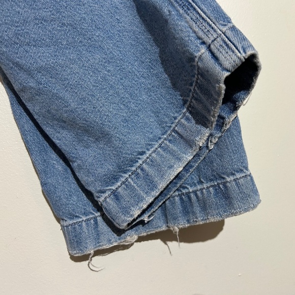 MADEWELL Denim Relaxed Carpenter Overalls in Lewisberg Wash - Picture 5 of 11